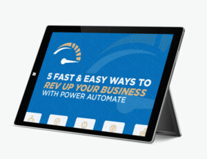 5 easy ways to rev up your business with power automate mockup